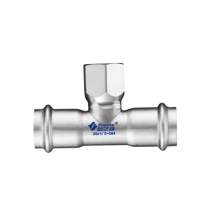 Nerezová oceľ V s vnútorným závitom T-kus